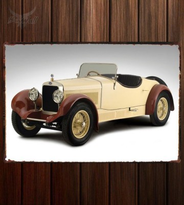 Металлическая табличка Delage DMS Roadster